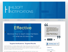 Tablet Screenshot of hilsoft.com